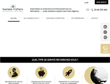 Tablet Screenshot of businessprofilers.com